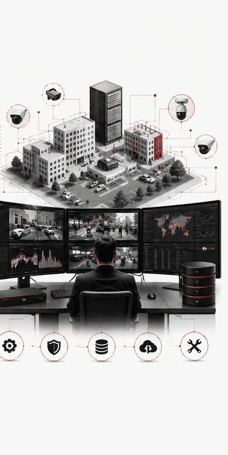 A city's own cameras brought into one operations centre